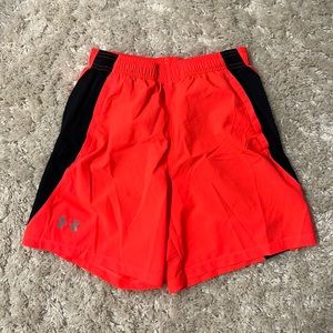 Under Armour Red Fitted Shorts
